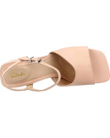 Sandalen für Damen CLARKS SHEER65 BLOCK ROSA