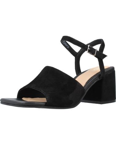 Woman Sandals CLARKS SHEER65 BLOCK NEGRO
