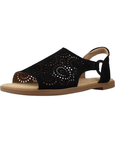 Woman Sandals CLARKS REYNA SWIRL NEGRO