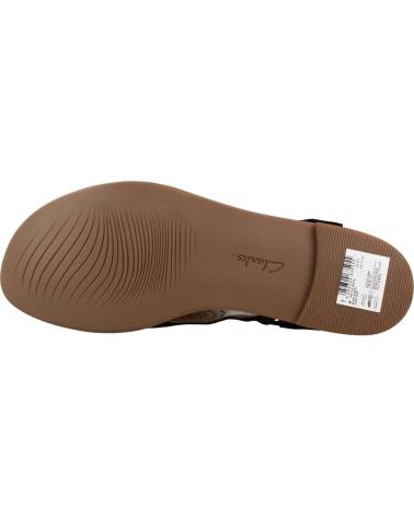 Woman Sandals CLARKS REYNA SWIRL NEGRO