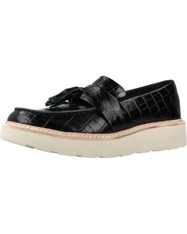 Mocasines CLARKS  de Mujer TRACE TASSEL  NEGRO
