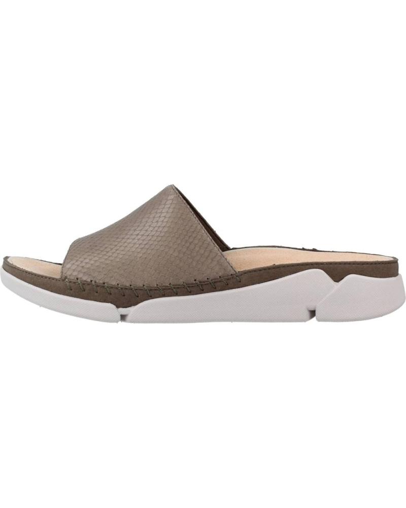 Sandals De Mujer CLARKS TRI SLIDE VERDE
