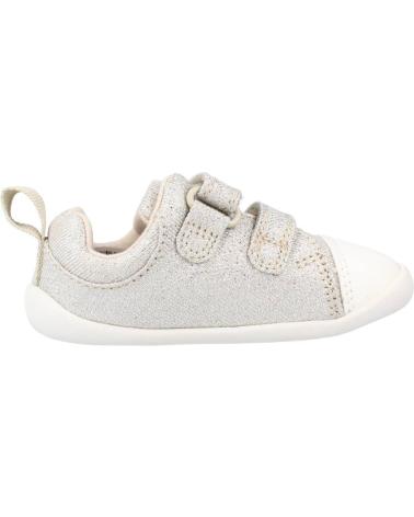 Bebé de Niña CLARKS ROAMER CRAFT T PLATA