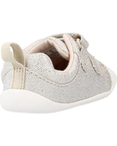 Bebé de Niña CLARKS ROAMER CRAFT T PLATA