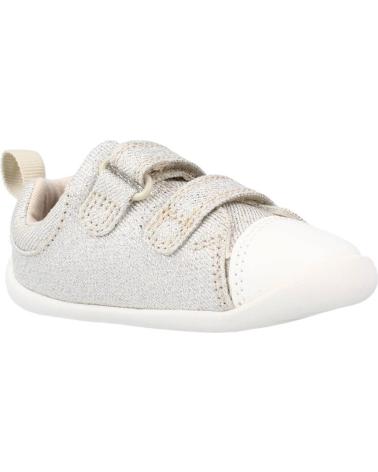 Bebé de Niña CLARKS ROAMER CRAFT T PLATA