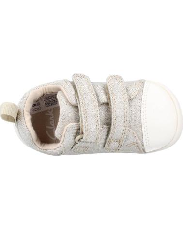 Bebé de Niña CLARKS ROAMER CRAFT T PLATA