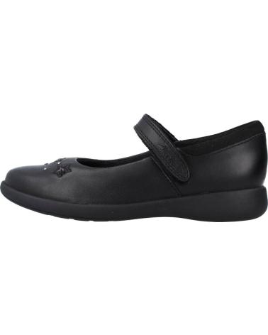 girl shoes CLARKS ETCH BRIGHT K  NEGRO