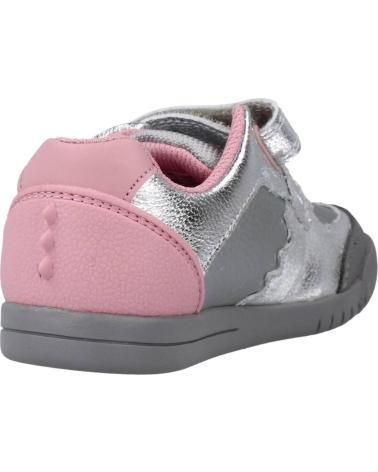 Deportivas de Niña CLARKS REX QUEST T PLATA
