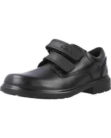 Schuhe für Junge CLARKS REMI PACE T NEGRO