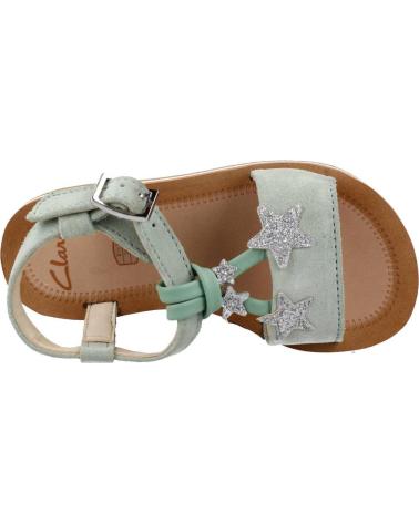 Sandalen für Mädchen CLARKS FINCH SUMMER T VERDE