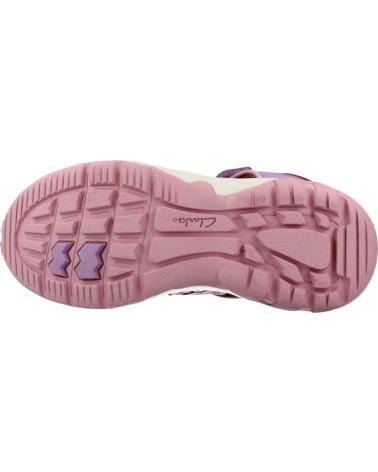 Sandales pour Fille CLARKS ROCK SURF K ROSA