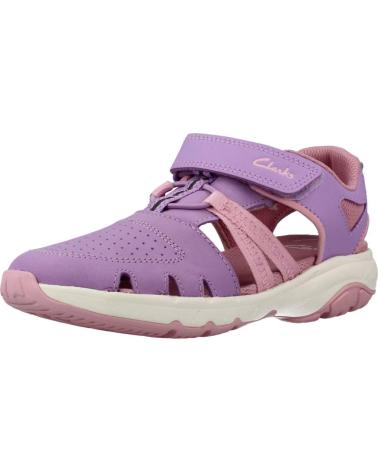 Sandales pour Fille CLARKS ROCK SURF K ROSA