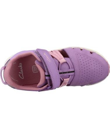 Sandales pour Fille CLARKS ROCK SURF K ROSA