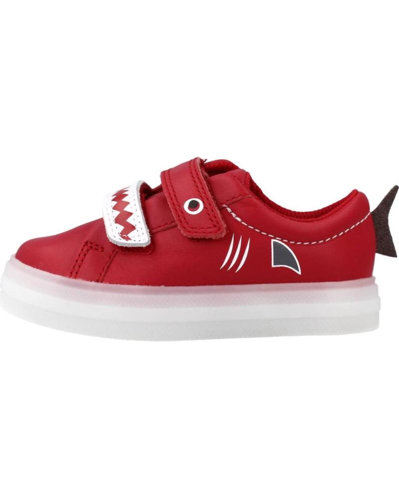 Clarks red trainers hotsell