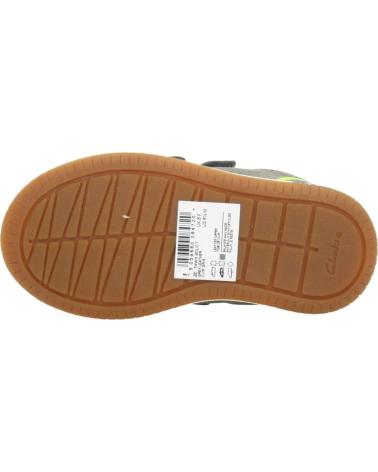 Sneaker für Junge CLARKS FAWN SOLO T GRIS