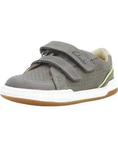 Sneaker für Junge CLARKS FAWN SOLO T GRIS
