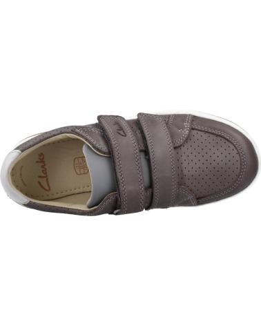 Sneaker für Junge CLARKS FAWN SOLO K GRIS