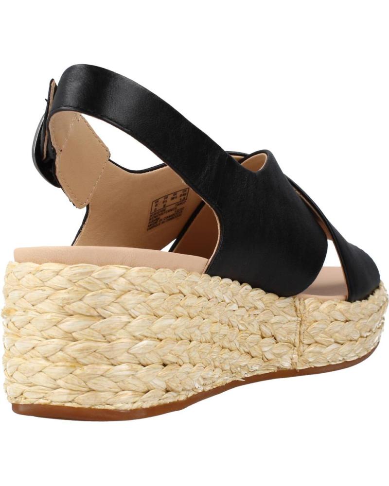 Sandals De Mujer CLARKS KIMMEI CROSS NEGRO