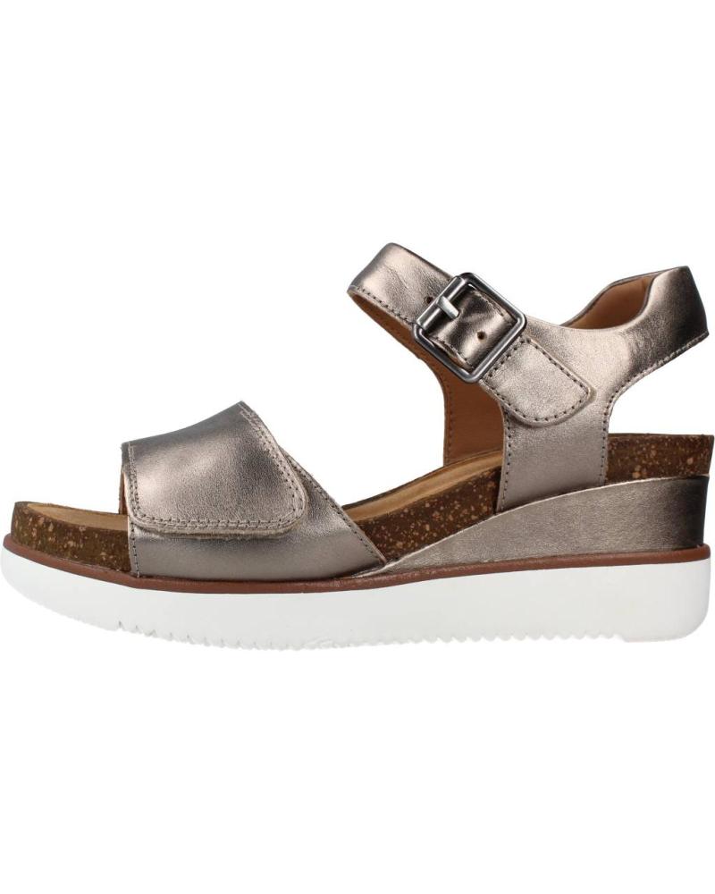 Woman Sandals CLARKS LIZBY STRAP ORO Woman Sandals CLARKS LIZBY STRAP ORO