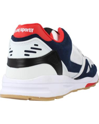 Woman and Man Trainers LE COQ SPORTIF LCS R1000 TRICOLORE  BLANCO