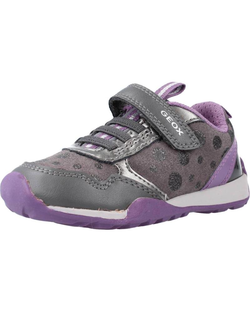 girl Trainers GEOX J JOCKER PLUS GIRL A GRIS