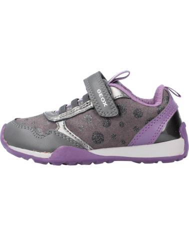 girl Trainers GEOX J JOCKER PLUS GIRL A GRIS