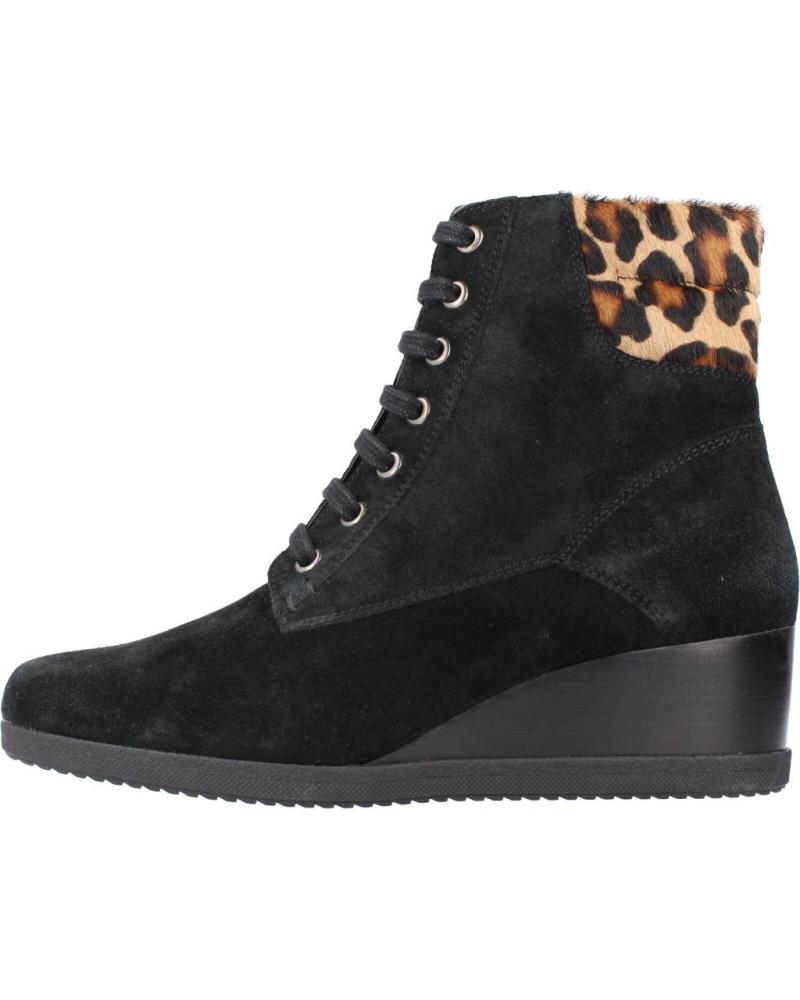Stiefel für Damen GEOX D ANYLLA WEDGE E ANIMAL PRINT