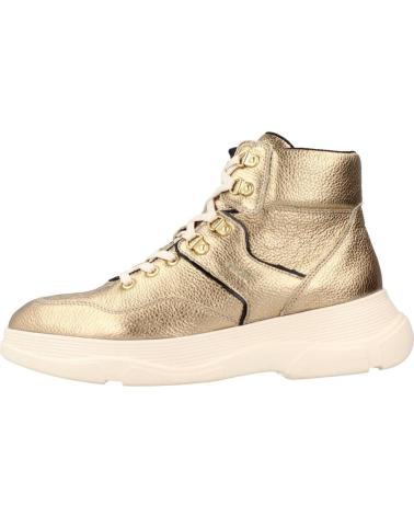 Woman Mid boots GEOX D MACAONE B  ORO