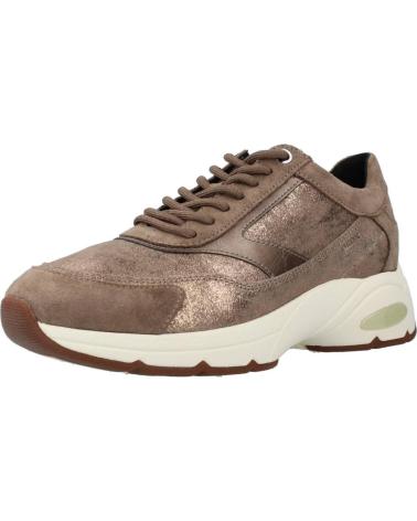 Zapatillas deporte de Mujer GEOX D ALHOUR A MARRON CLARO