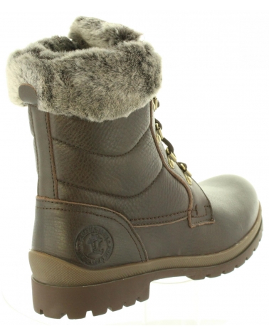 Botas PANAMA JACK  de Mujer TUSCANI B19  NOBUCK MARRON