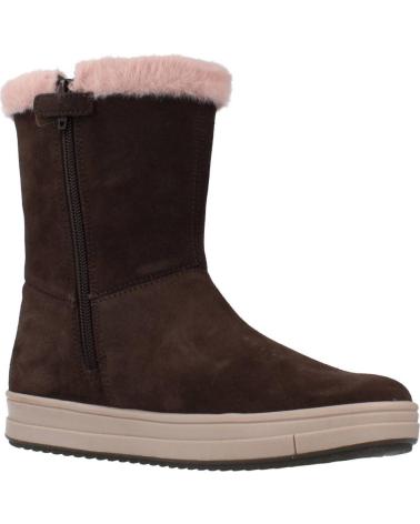 Bottes pour Fille GEOX J REBECCA GIRL WPF C MARRON