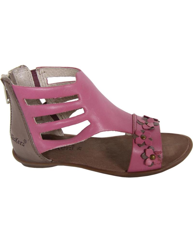 Sandalias de Niña KICKERS 414430-30 ZADIG FUCHSIA KAKI