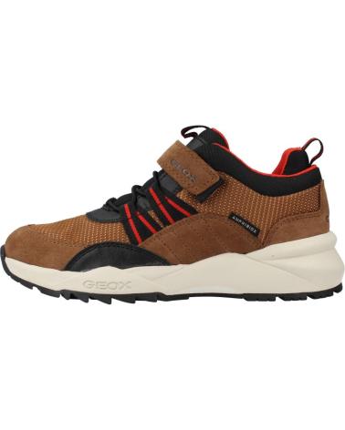 Stiefel für Junge GEOX J HEEVOK BOY B ABX A MARRON
