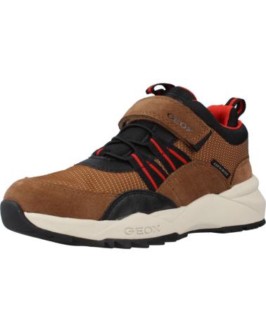 Stiefel für Junge GEOX J HEEVOK BOY B ABX A MARRON