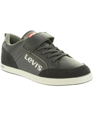 Sneaker für Mädchen und Junge LEVIS VCHI0010S CHICAGO 0132 BLACK CH GREY