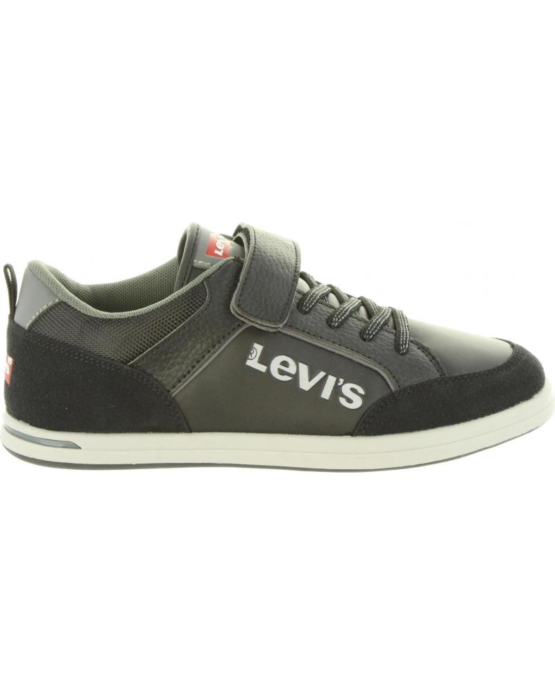 Sneaker für Mädchen und Junge LEVIS VCHI0010S CHICAGO 0132 BLACK CH GREY