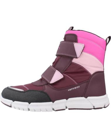 Bottes pour Fille GEOX J FLEXYPER GIRL B AB ROSA