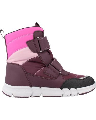 Bottes pour Fille GEOX J FLEXYPER GIRL B AB ROSA