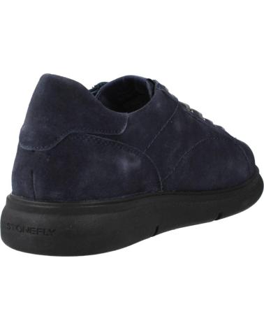 Man shoes STONEFLY BOMBER II 1 WASHED VELOUR AZUL