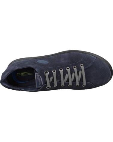 Man shoes STONEFLY BOMBER II 1 WASHED VELOUR AZUL