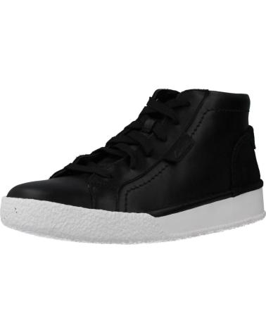Sportschuhe für Damen CLARKS CRAFT CUP HI NEGRO