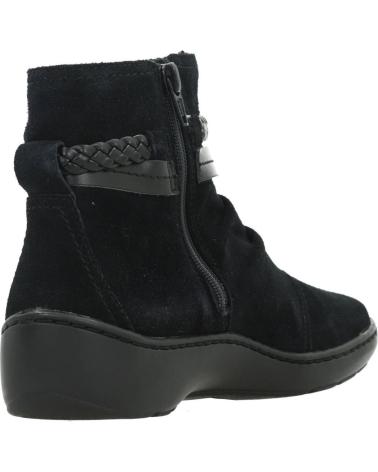 Stivaletti CLARKS  per Donna CORA BRAIDBOOT  NEGRO