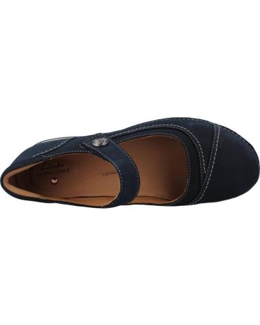 Bailarinas de Mujer CLARKS APPLEY WALK AZUL