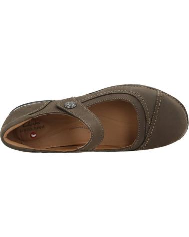 Zapatos de Mujer CLARKS APPLEY WALK MARRON