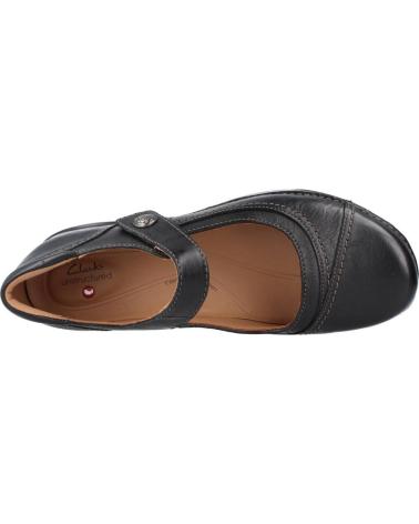 Zapatos de Mujer CLARKS APPLEY WALK NEGRO