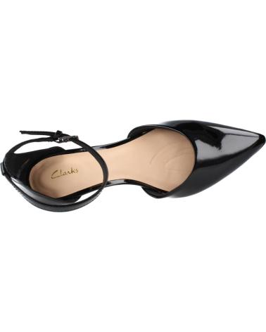 Woman Sandals CLARKS VIOLET 85 STRAP NEGRO