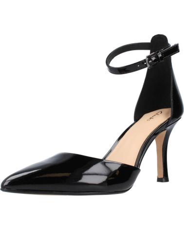 Woman Sandals CLARKS VIOLET 85 STRAP NEGRO