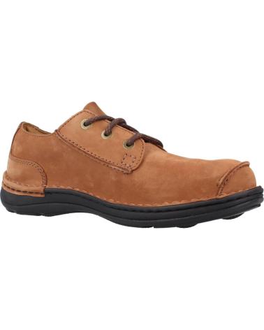 Sapatos de Homem CLARKS NATURE RAMBLE MARRON CLARO