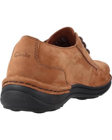 Sapatos de Homem CLARKS NATURE RAMBLE MARRON CLARO