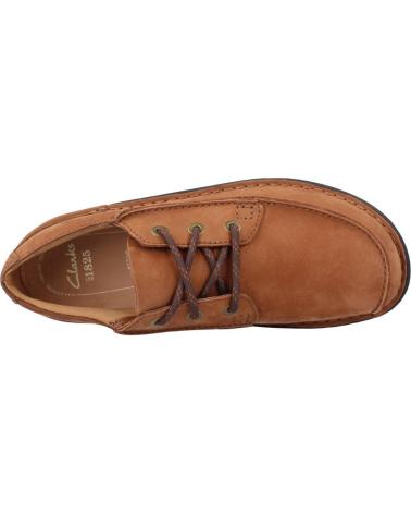 Sapatos de Homem CLARKS NATURE RAMBLE MARRON CLARO